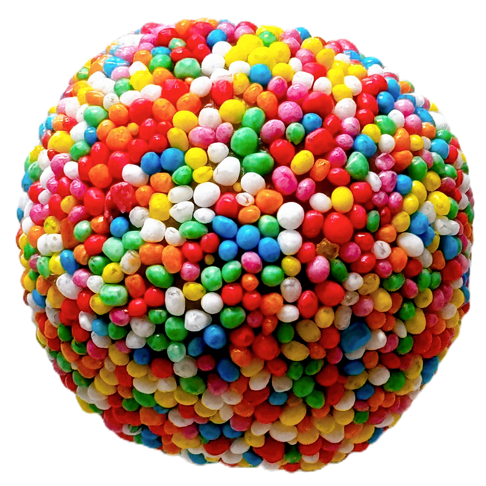 Protein Ball Birthday Cake